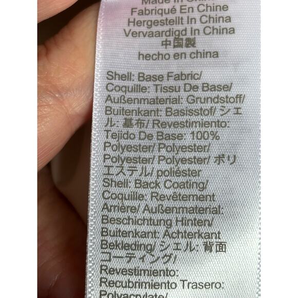 J. Crew Signature Puffer vest, green, white & gray plaid - Picture 6 of 6